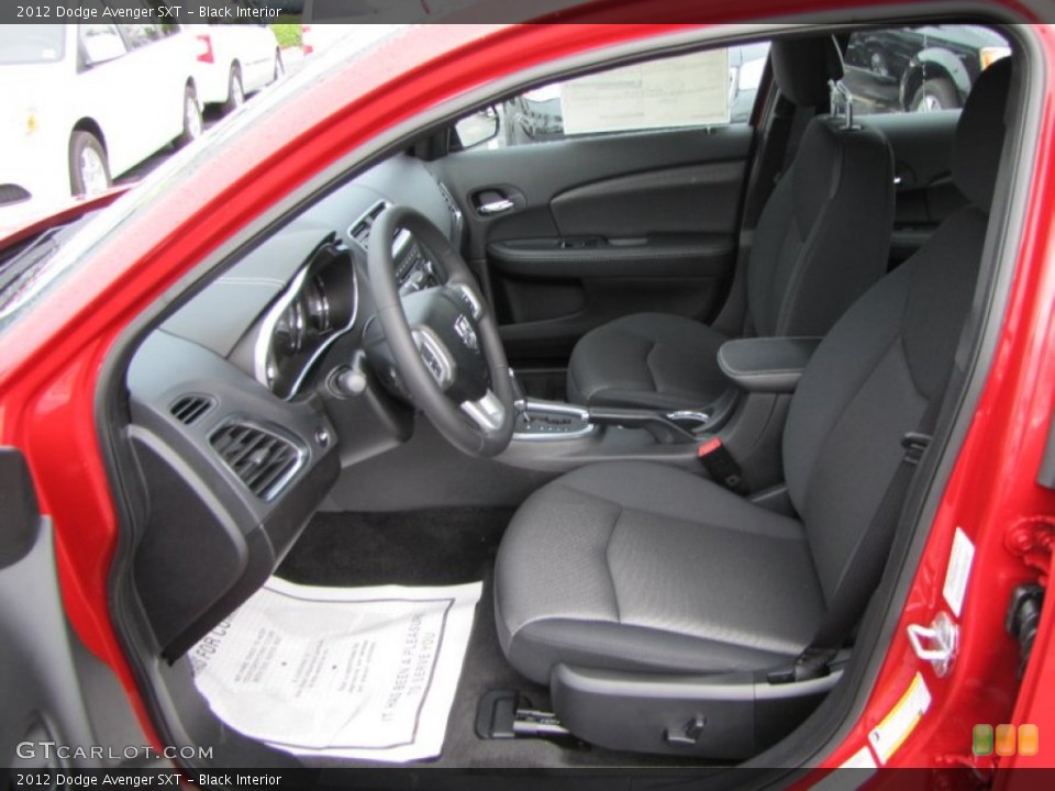 Black Interior Photo for the 2012 Dodge Avenger SXT #55199478