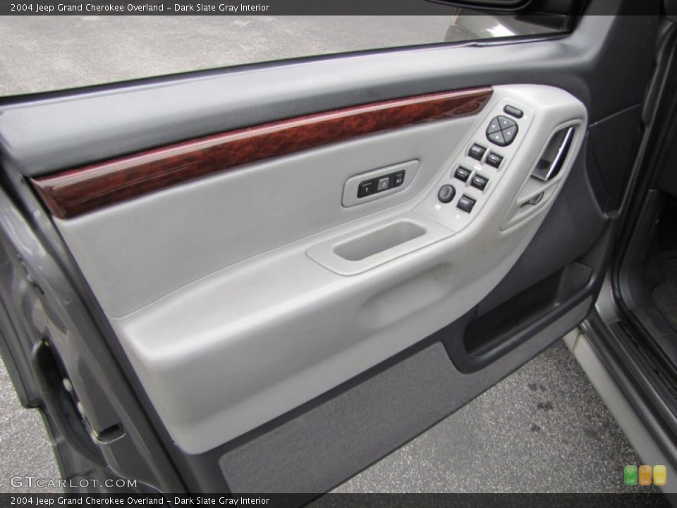 Dark Slate Gray Interior Door Panel for the 2004 Jeep Grand Cherokee Overland #55199817