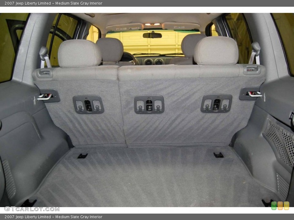 Medium Slate Gray Interior Trunk for the 2007 Jeep Liberty Limited #55201086