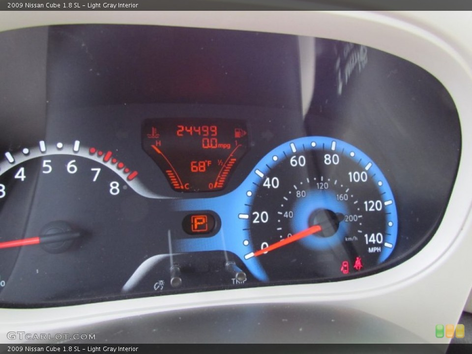 Light Gray Interior Gauges for the 2009 Nissan Cube 1.8 SL #55202835