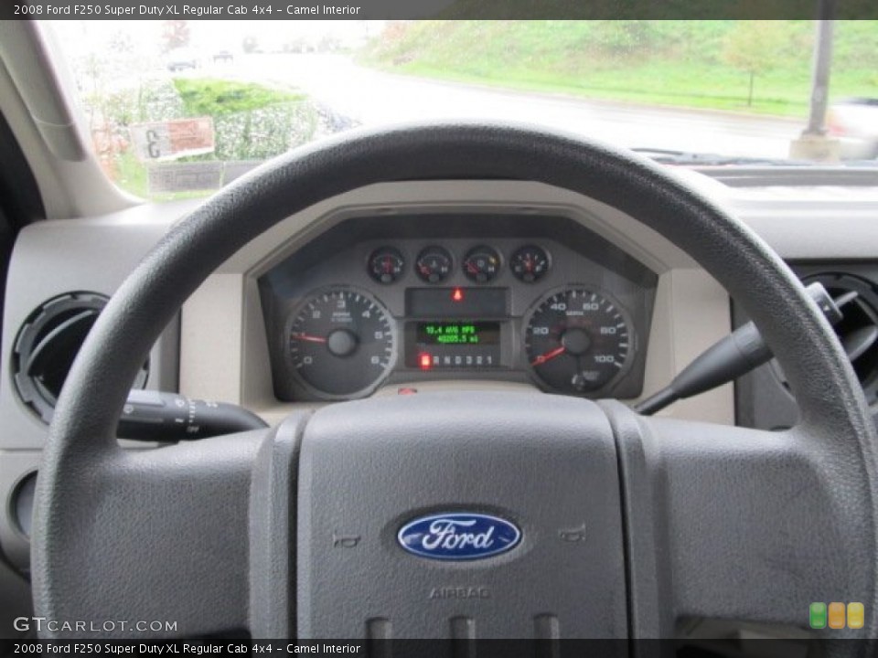 Camel Interior Steering Wheel for the 2008 Ford F250 Super Duty XL Regular Cab 4x4 #55203375