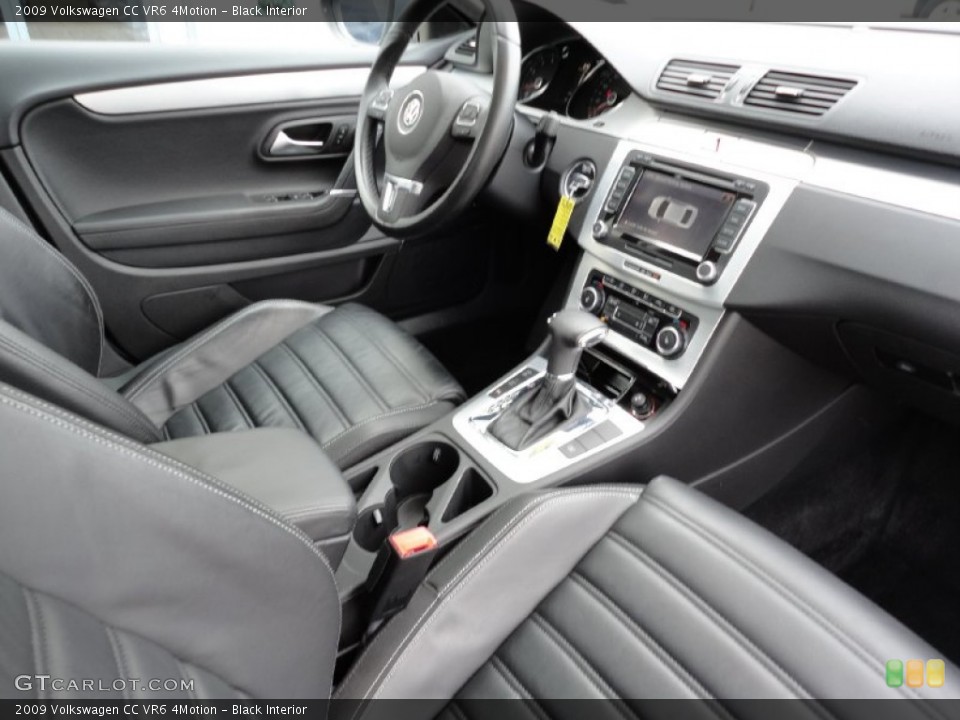 Black Interior Photo for the 2009 Volkswagen CC VR6 4Motion #55207902