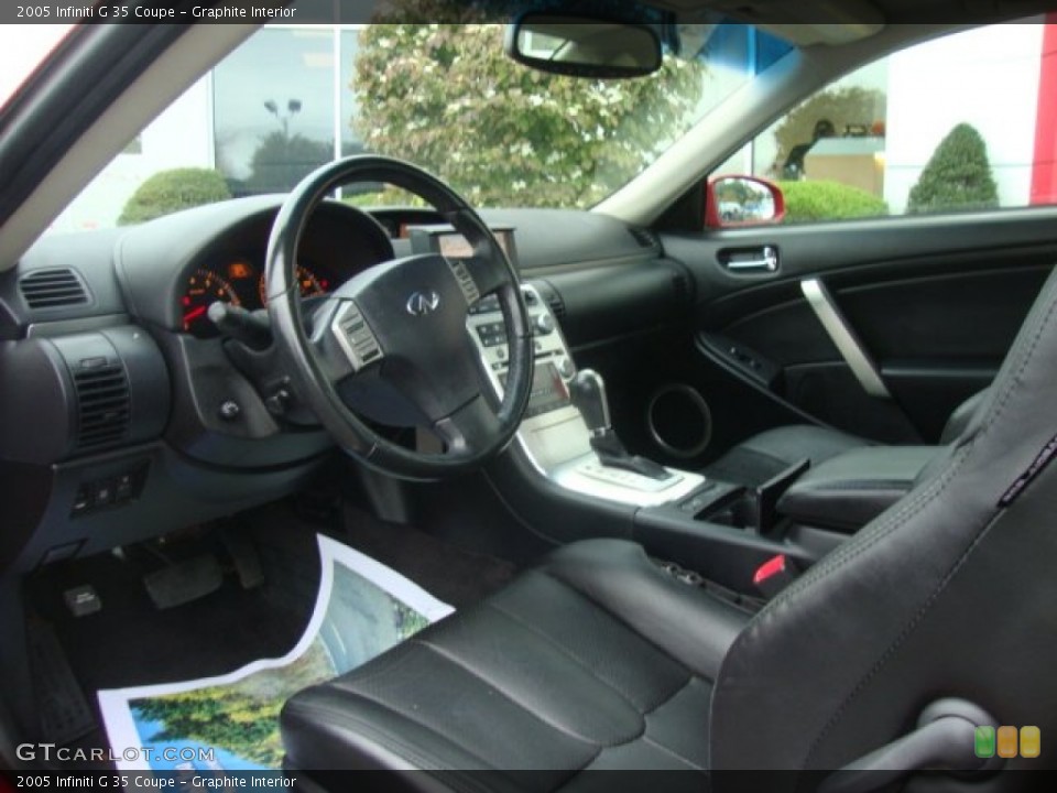 Graphite Interior Photo for the 2005 Infiniti G 35 Coupe #55208365