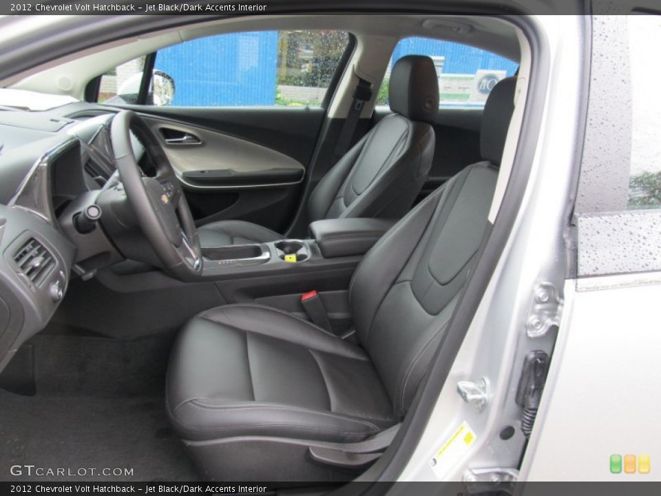 Jet Black/Dark Accents Interior Photo for the 2012 Chevrolet Volt Hatchback #55208744