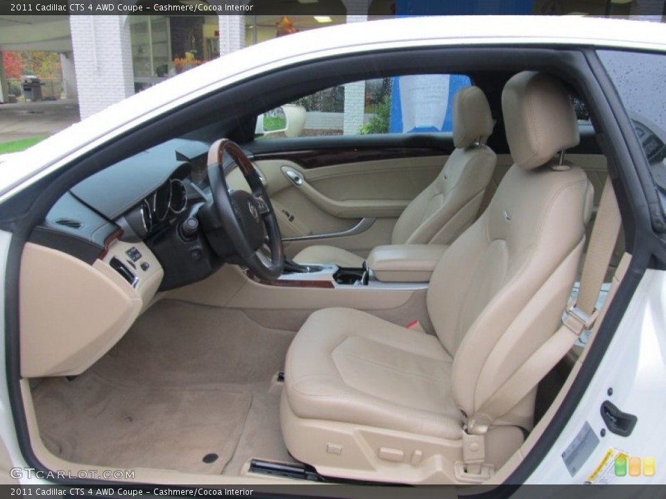 Cashmere/Cocoa Interior Photo for the 2011 Cadillac CTS 4 AWD Coupe #55208899