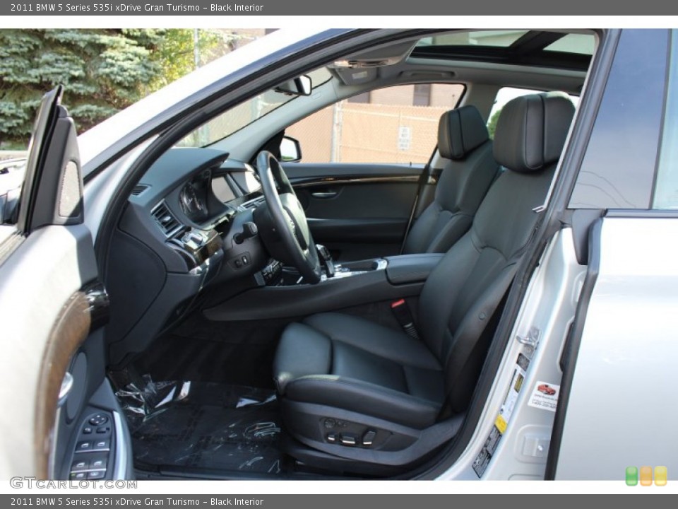 Black Interior Photo for the 2011 BMW 5 Series 535i xDrive Gran Turismo #55213403