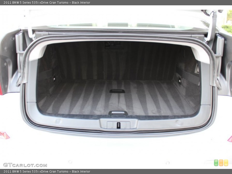 Black Interior Trunk for the 2011 BMW 5 Series 535i xDrive Gran Turismo #55213498