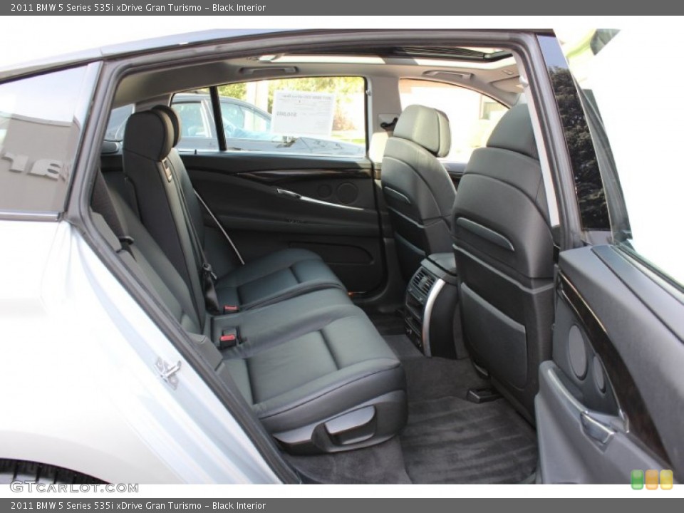Black Interior Photo for the 2011 BMW 5 Series 535i xDrive Gran Turismo #55213525