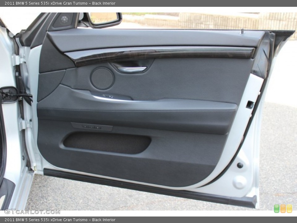 Black Interior Door Panel for the 2011 BMW 5 Series 535i xDrive Gran Turismo #55213534