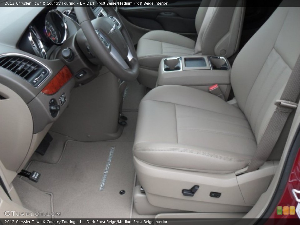 Dark Frost Beige/Medium Frost Beige Interior Photo for the 2012 Chrysler Town & Country Touring - L #55215577