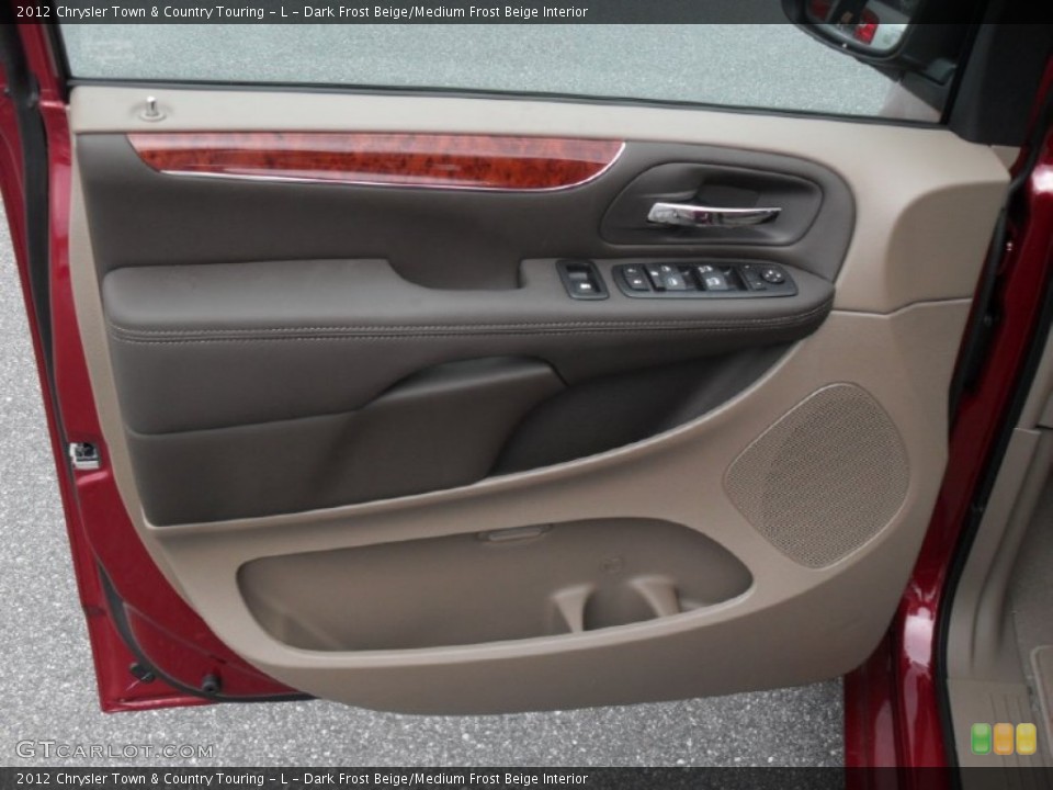 Dark Frost Beige/Medium Frost Beige Interior Door Panel for the 2012 Chrysler Town & Country Touring - L #55215586