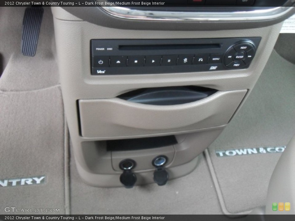 Dark Frost Beige/Medium Frost Beige Interior Controls for the 2012 Chrysler Town & Country Touring - L #55215597