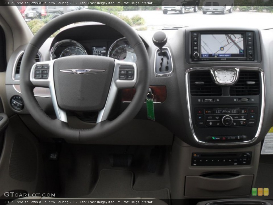 Dark Frost Beige/Medium Frost Beige Interior Dashboard for the 2012 Chrysler Town & Country Touring - L #55215666