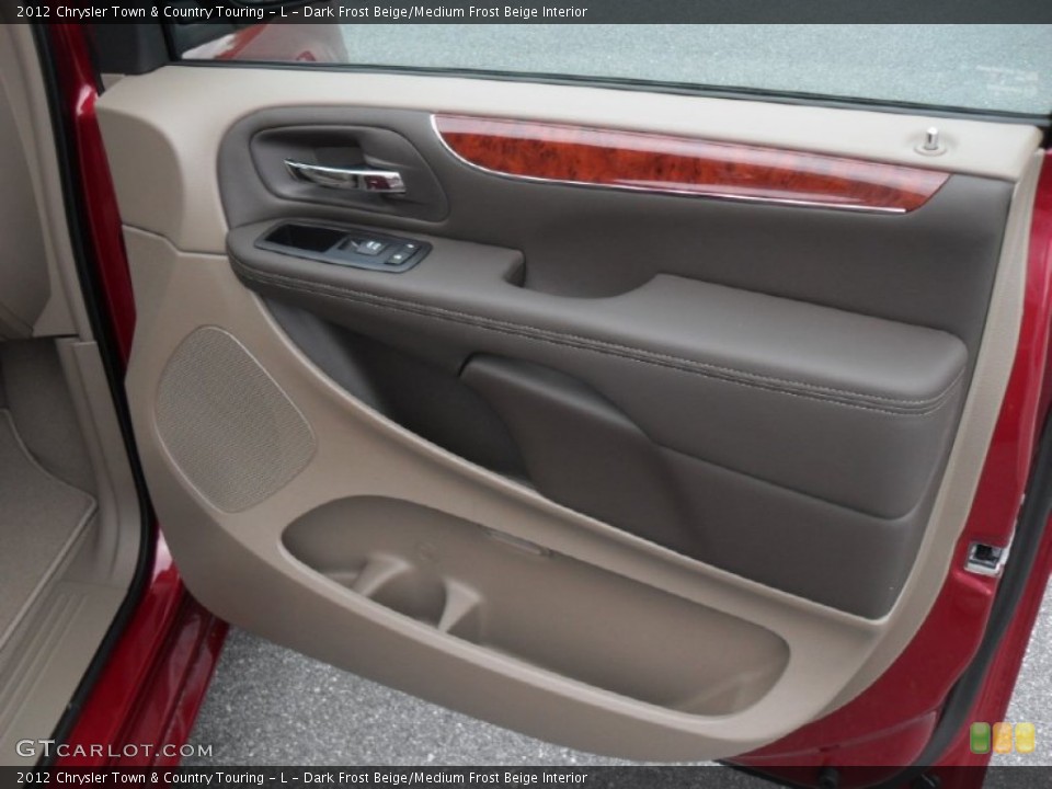 Dark Frost Beige/Medium Frost Beige Interior Door Panel for the 2012 Chrysler Town & Country Touring - L #55215722
