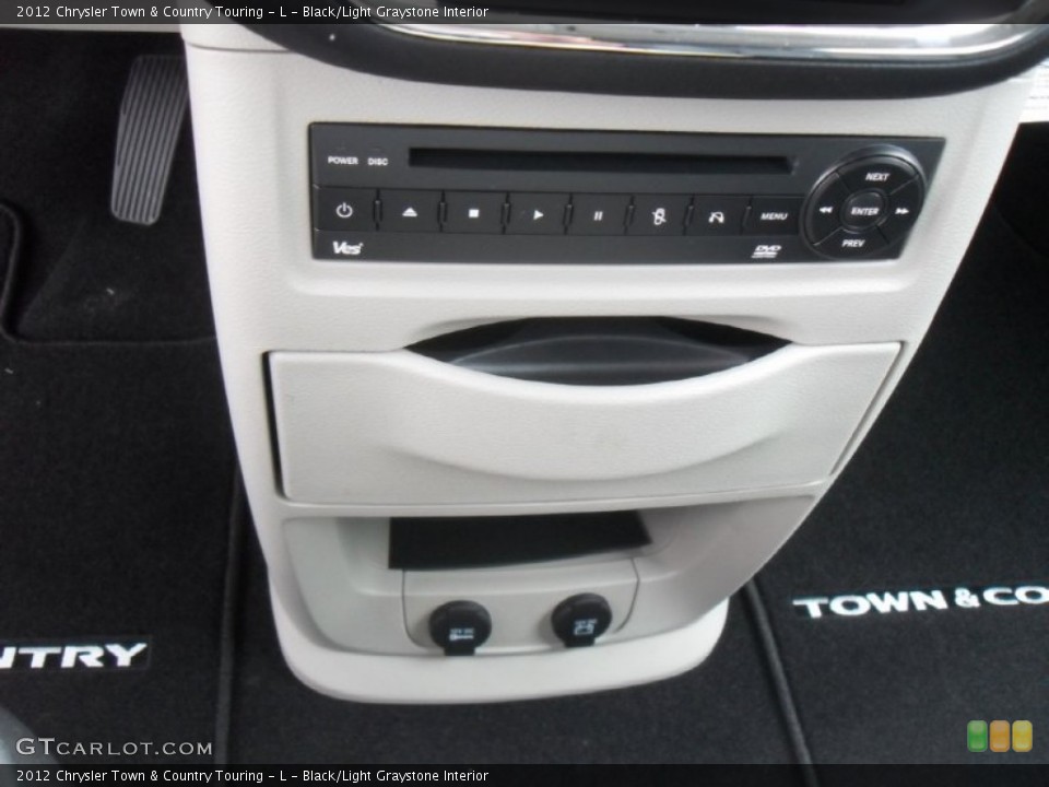 Black/Light Graystone Interior Controls for the 2012 Chrysler Town & Country Touring - L #55215838