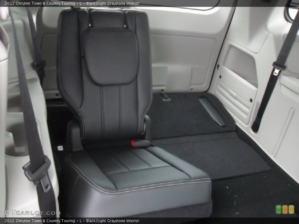 Black/Light Graystone Interior Photo for the 2012 Chrysler Town & Country Touring - L #55215919