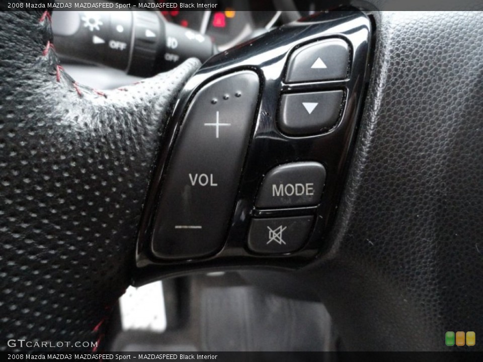 MAZDASPEED Black Interior Controls for the 2008 Mazda MAZDA3 MAZDASPEED Sport #55217749