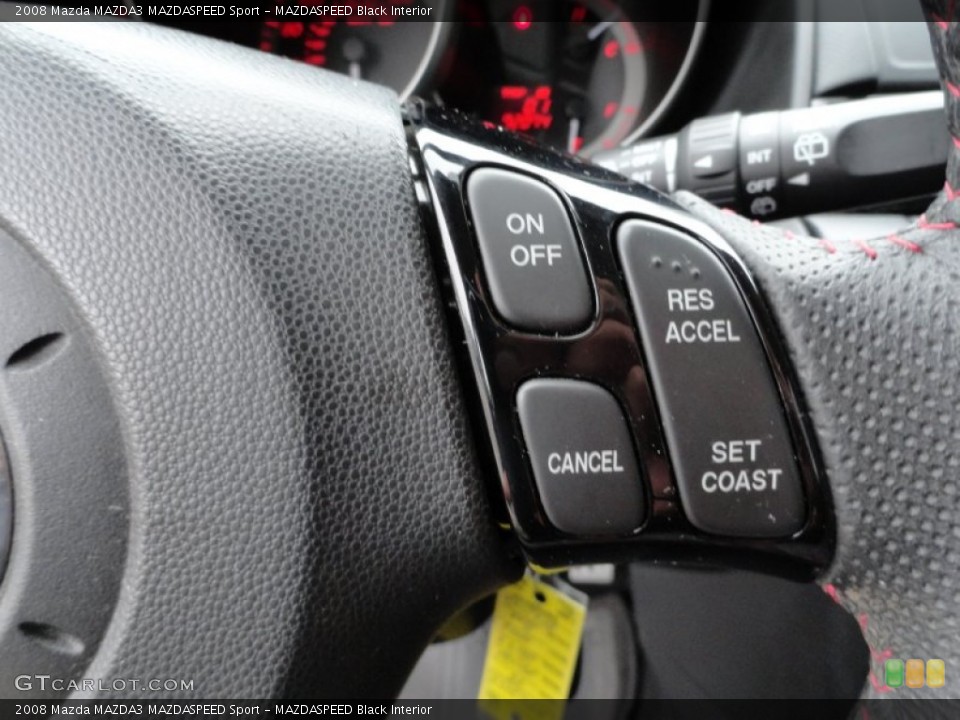 MAZDASPEED Black Interior Controls for the 2008 Mazda MAZDA3 MAZDASPEED Sport #55217758