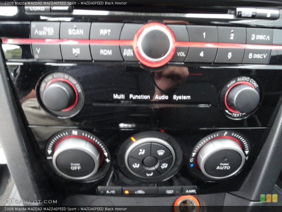 MAZDASPEED Black Interior Controls for the 2008 Mazda MAZDA3 MAZDASPEED Sport #55217796