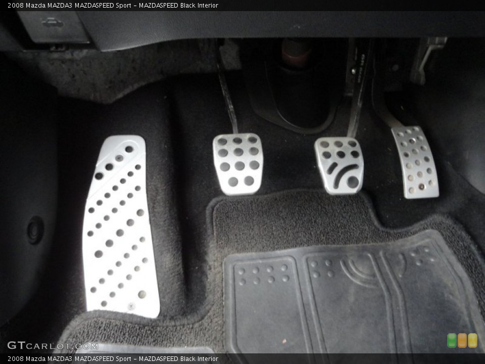 MAZDASPEED Black Interior Controls for the 2008 Mazda MAZDA3 MAZDASPEED Sport #55217831