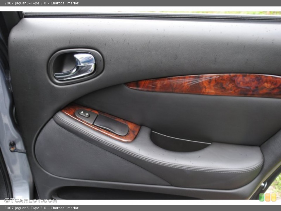 Charcoal Interior Door Panel for the 2007 Jaguar S-Type 3.0 #55219183