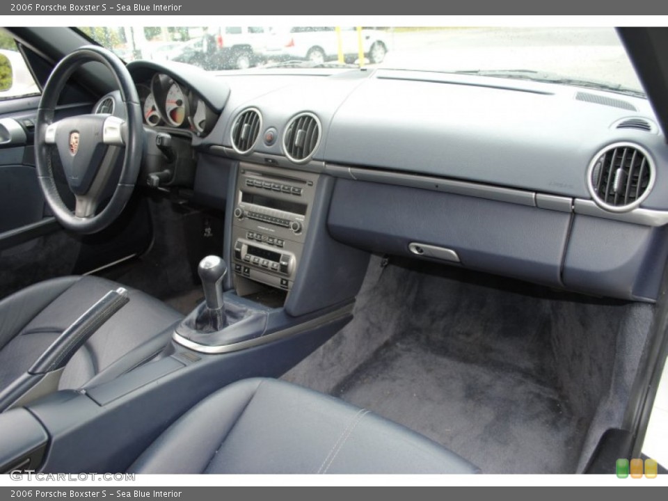 Sea Blue Interior Dashboard for the 2006 Porsche Boxster S #55219426
