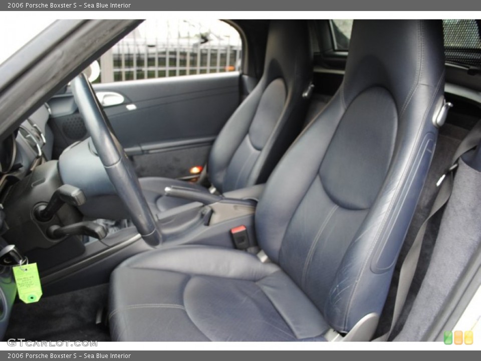 Sea Blue Interior Photo for the 2006 Porsche Boxster S #55219444
