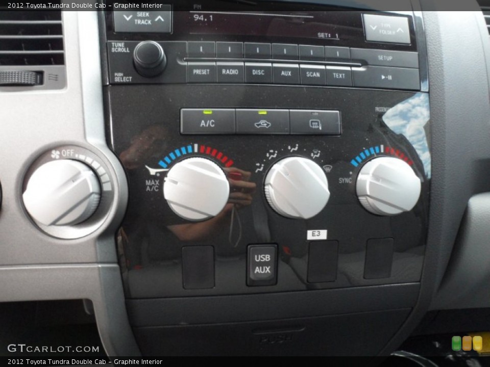 Graphite Interior Controls for the 2012 Toyota Tundra Double Cab #55219840