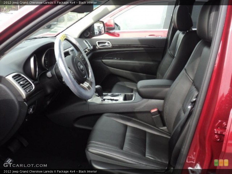 Black Interior Photo for the 2012 Jeep Grand Cherokee Laredo X Package 4x4 #55220646