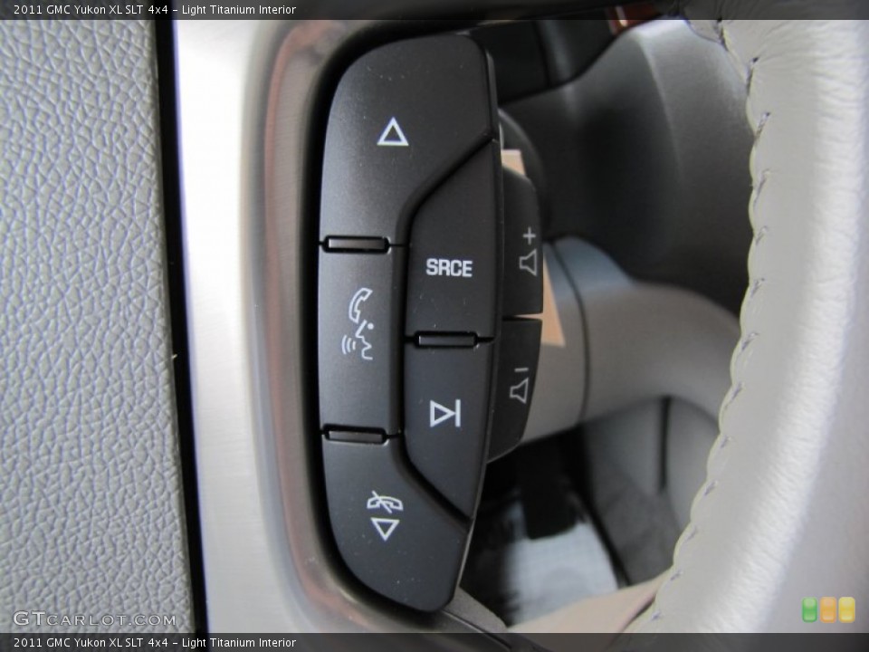 Light Titanium Interior Controls for the 2011 GMC Yukon XL SLT 4x4 #55222720