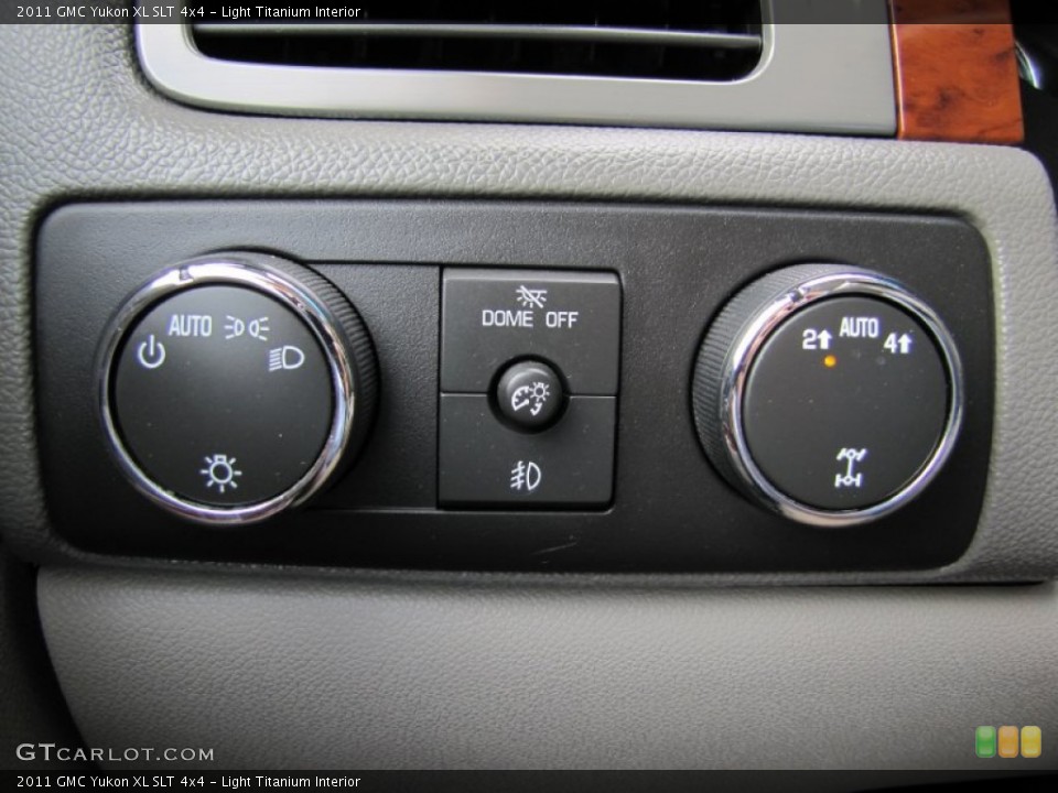 Light Titanium Interior Controls for the 2011 GMC Yukon XL SLT 4x4 #55222741