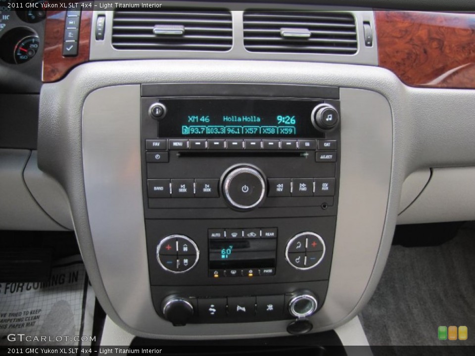 Light Titanium Interior Controls for the 2011 GMC Yukon XL SLT 4x4 #55222768