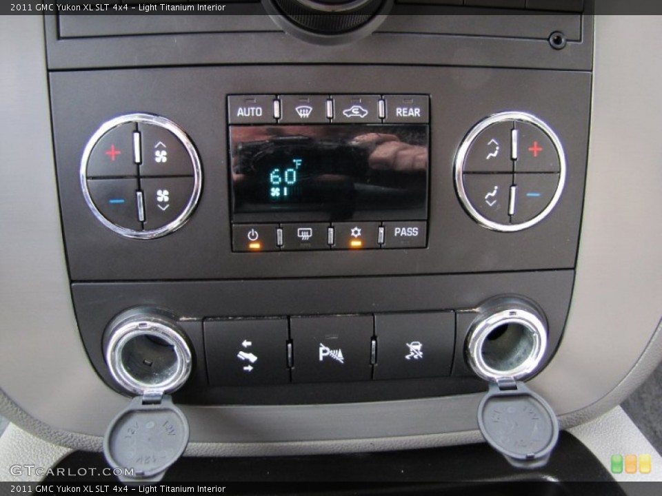 Light Titanium Interior Controls for the 2011 GMC Yukon XL SLT 4x4 #55222786