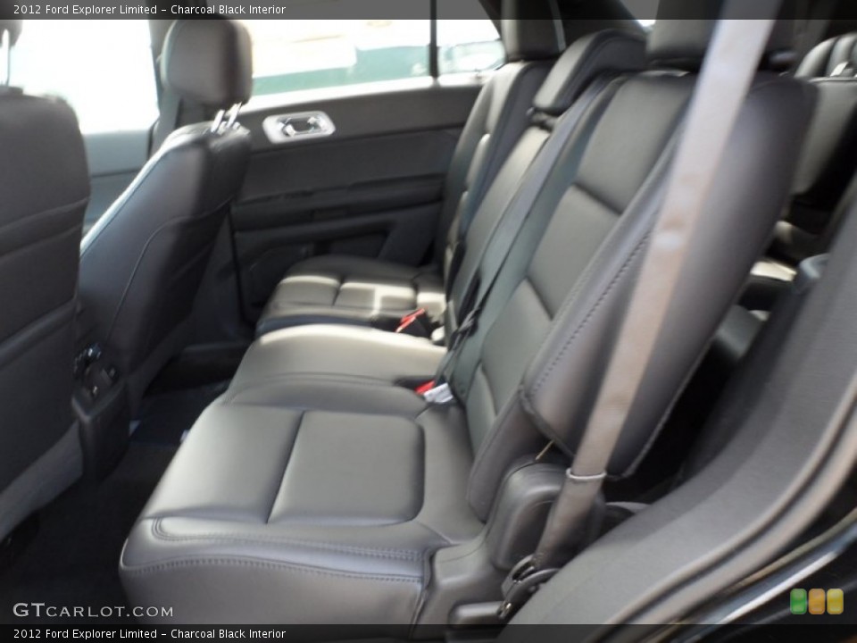 Charcoal Black Interior Photo for the 2012 Ford Explorer Limited #55223038