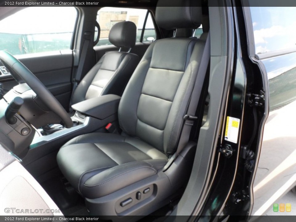 Charcoal Black Interior Photo for the 2012 Ford Explorer Limited #55223062