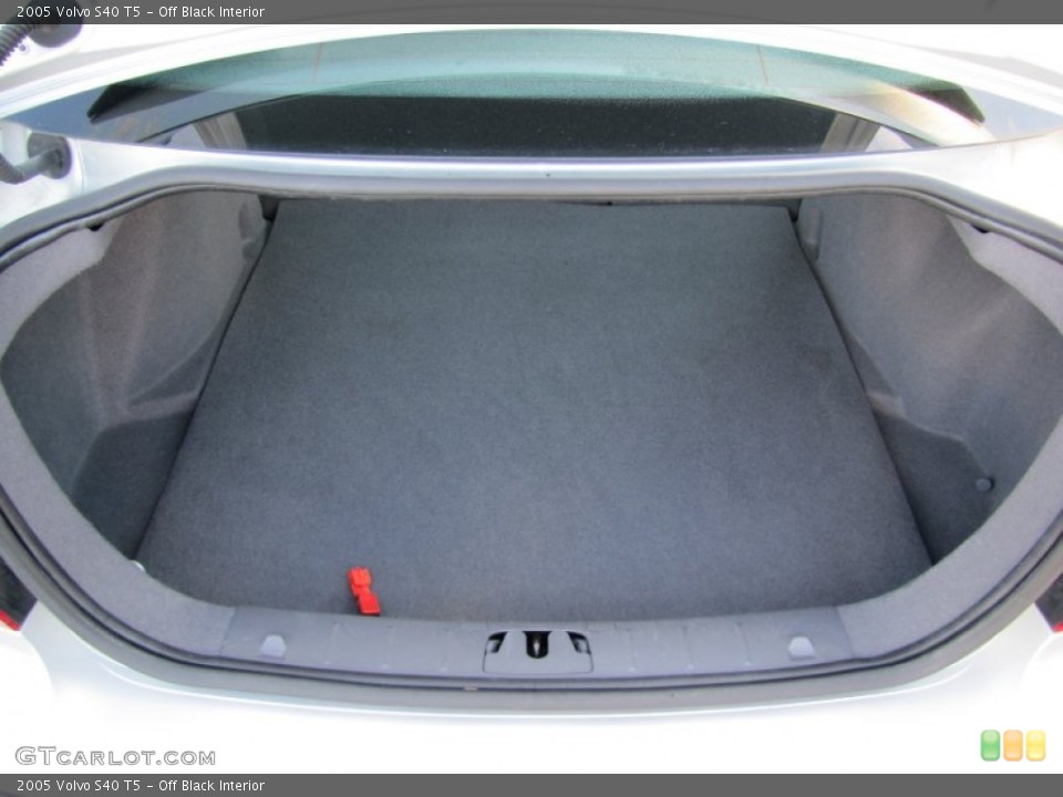 Off Black Interior Trunk for the 2005 Volvo S40 T5 #55223287