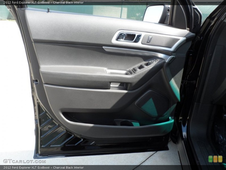 Charcoal Black Interior Door Panel for the 2012 Ford Explorer XLT EcoBoost #55223770