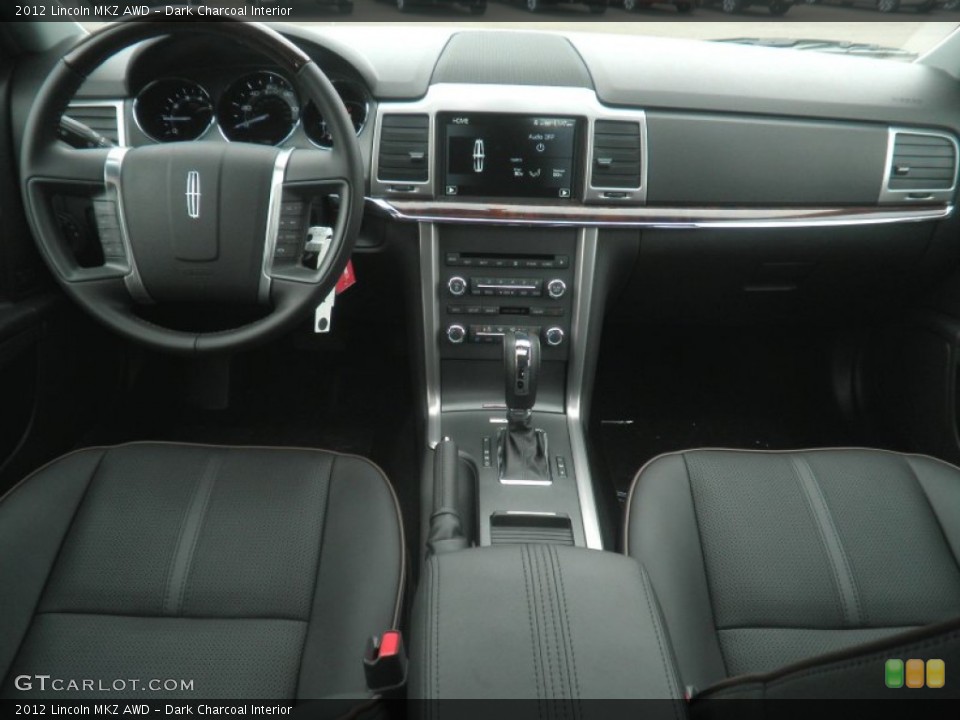 Dark Charcoal Interior Dashboard for the 2012 Lincoln MKZ AWD #55225951