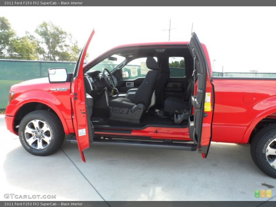 Black Interior Photo for the 2011 Ford F150 FX2 SuperCab #55226440