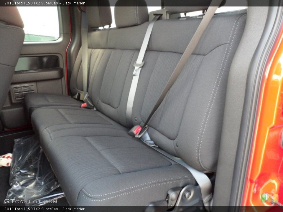 Black Interior Photo for the 2011 Ford F150 FX2 SuperCab #55226458