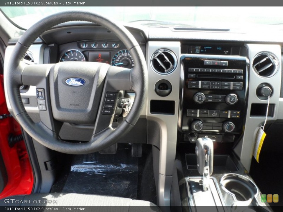 Black Interior Dashboard for the 2011 Ford F150 FX2 SuperCab #55226503