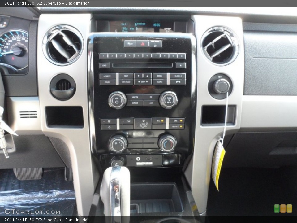 Black Interior Controls for the 2011 Ford F150 FX2 SuperCab #55226514
