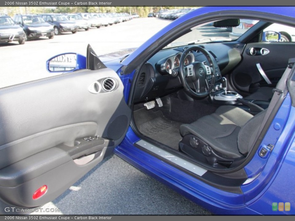 Carbon Black Interior Photo for the 2006 Nissan 350Z Enthusiast Coupe #55226866