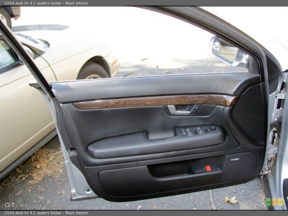 Black Interior Door Panel for the 2004 Audi S4 4.2 quattro Sedan #55227085