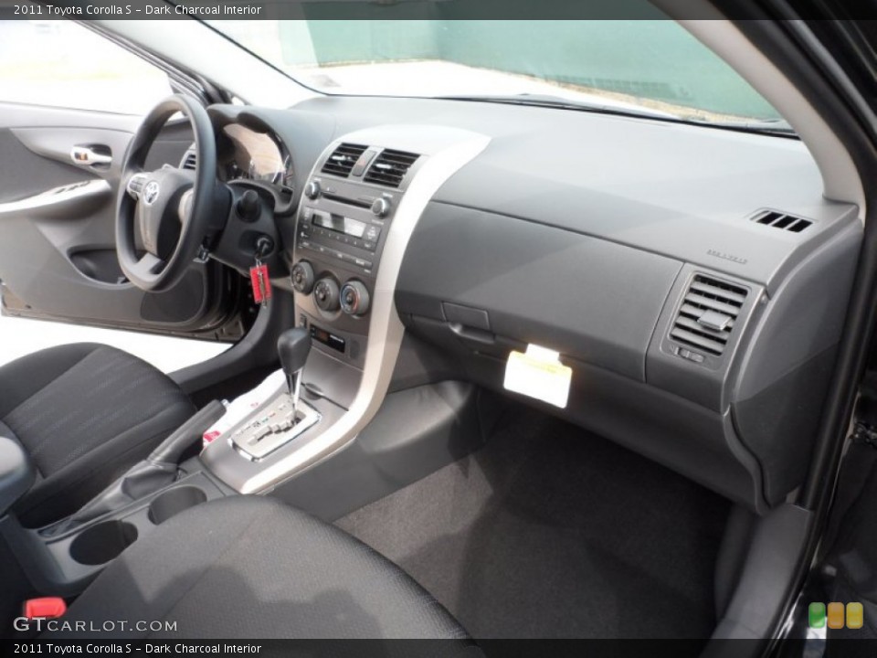 Dark Charcoal Interior Photo for the 2011 Toyota Corolla S #55228108