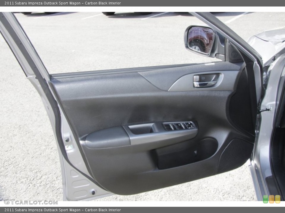 Carbon Black Interior Door Panel for the 2011 Subaru Impreza Outback Sport Wagon #55228291