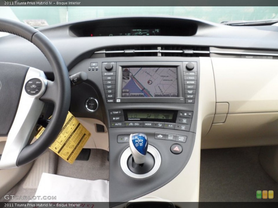 Bisque Interior Controls for the 2011 Toyota Prius Hybrid IV #55228523