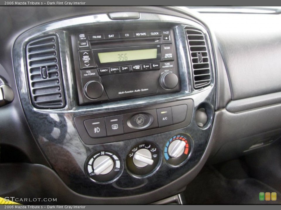 Dark Flint Gray Interior Controls for the 2006 Mazda Tribute s #55230043