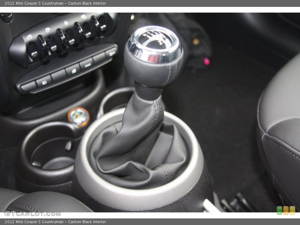 Carbon Black Interior Transmission for the 2012 Mini Cooper S Countryman #55230053