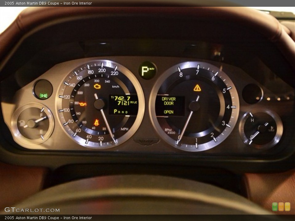 Iron Ore Interior Gauges for the 2005 Aston Martin DB9 Coupe #55232461